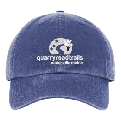 Blue Cap - All White Logo Thumbnail