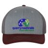 112 Trucker Cap - Greely PTO Heather gray/charcoal/maroon Thumbnail