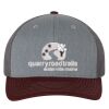 112 Trucker Cap - Greely PTO Heather gray/charcoal/maroon Thumbnail