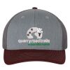 112 Trucker Cap - Greely PTO Heather gray/charcoal/maroon Thumbnail