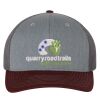 112 Trucker Cap - Greely PTO Heather gray/charcoal/maroon Thumbnail
