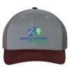 112 Trucker Cap - Greely PTO Heather gray/charcoal/maroon Thumbnail